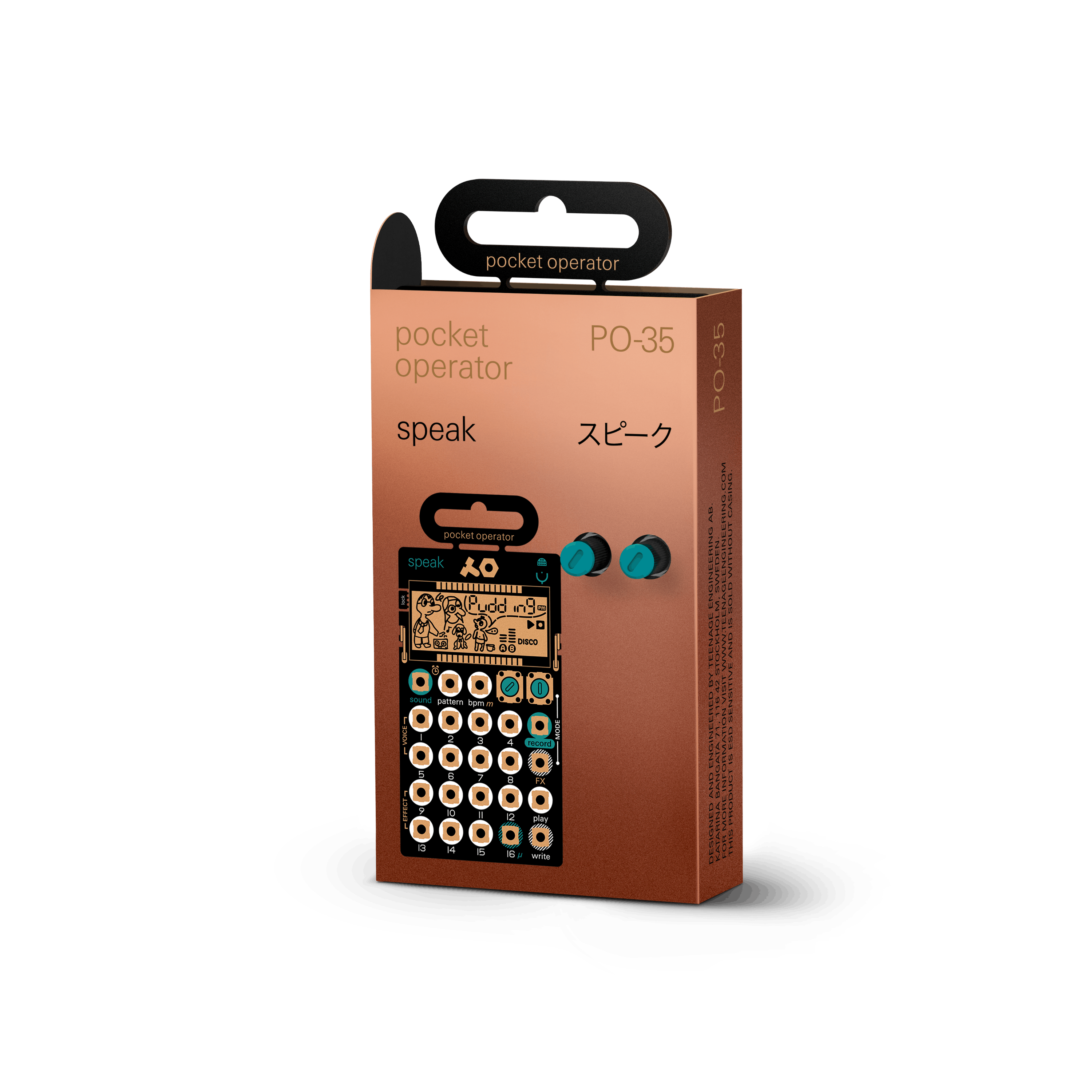 Teenage Engineering PO-35 Speak Pocket Operator - Andertons Music Co.